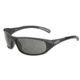 Bolle Crest Single Vision Prescription Sunglasses, Shiny Black / Matte Frame-11973SV