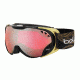 Bolle Duchess Ski/Snowboard Goggles,Shiny Black and Gold Frame,Vermillon Gun Lens 21137