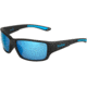 Bolle Kayman Progressive Prescription Sunglasses, Matte Black / Blue Frame, Polarized, 12368PR