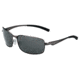 Bolle Key West Progressive Prescription Sunglasses, Shiny Gun Frame-11793PR