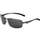 Bolle Key West Sunglasses Progressive Prescription Sunglasses, Satin Gun Frame, Polarized, 12117PR
