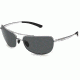 Bolle Quindaro Single Vision Sunglasses, Shiny Gunmetal Frame 11572
