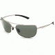 Bolle Quindaro Single Vision Sunglasses, Shiny Silver Frame 11576