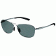 Bolle Ventura Single Vision Sunglasses, Satin Silver Frame 11568