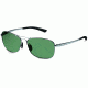 Bolle Ventura Single Vision Sunglasses, Shiny Silver Frame 11570