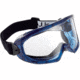 Bolle Superblast Safety Goggle, Blue Frame, Clear Lens, 40296