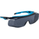 Bolle Tryon OTG Safety Glasses, Black Blue Frame, Smoke Lens, TRYOTGPSF