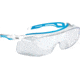 Bolle Tryon OTG Safety Glasses, Blue White Frame, Clear Healthcare Lens, PSOTRYO014