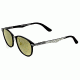 Breed Cetus Sunglasses, Black Titanium Frame, Gold-Yellow Lens BSG027BK
