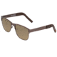 Breed Hypnos Sunglasses, Brown Titanium Frame, Brown Polarized Lens, Brown/Brown, One Size, BSG057RB