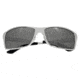 Breed Kaskade Sunglasses, Silver Titanium Frame, Black Lens BSG016SR