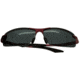 Breed Lynx Sunglasses, Red Titanium Frame, Black Lens BSG015RD