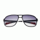 Sunglasses Concorde 001BK, Black Titanium Frame, Black Lens