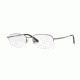 Brooks Brothers Bb 487t Eyeglasses BB487T with Rx Prescription Lenses 1510T-52 - Shiny Gunmetal Frame