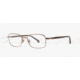 Brooks Brothers STEEL MAN OPTICAL FRAME BB497 Single Vision Prescription Eyewear 1551-5217 - Light Brown 