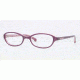 Brooks Brothers BB2006 BB2006 Single Vision Prescription Eyeglasses 6056-4718 - Burgundy Pink Frame, Demo Lens Lenses
