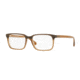 Brooks Brothers BB2033 Eyeglass Frames 6122-52 - Brown Wood/brown Translucent Frame
