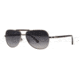Brooks Brothers BB4003S Sunglasses 1507T3-5714 - Gunmetal Frame, Polarized Gray Gradient Lenses