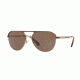 Brooks Brothers BB4044S Progressive Prescription Sunglasses BB4044S-168373-60 - Lens Diameter 60 mm, Frame Color Brown/Gold