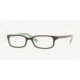 Brooks Brothers Eyeglasses BB713 with Lined Bi-Focal Rx Prescription Lenses, Select frame color 43 mm Lense Diameter / Black/green Frame