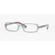 Brooks Brothers BB463 Eyeglasses with Rx Prescription Lenses, Select frame color 46 mm Lense Diameter / Navy Frame