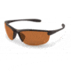Browning Eyewear Quest Sunglasses, Black Frame, Amber Polarized Zeiss Lens, One Size BRN-QST-002