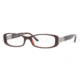 Burberry BE 2062 Eyeglasses Styles Top Dark Red Frame w/Non-Rx 50 mm Diameter Lenses, 3008-5016
