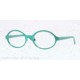 Burberry BE1254 Single Vision Prescription Eyeglasses 1177-50 - Green Frame, Demo Lens Lenses