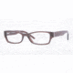 Burberry BE2094 Eyeglass Frames 3224-5200 - Striped Violet Frame