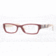 Burberry BE2094 Eyeglass Frames 3264-5200 - Bordeaux / Red Frame