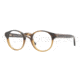 Burberry BE2115 Single Vision Prescription Eyeglasses 3327-4821 - Havana Brown Gradient Frame, Demo Lens Lenses