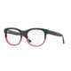 Burberry BE2169 Single Vision Prescription Eyeglasses 3466-50 - Black/violet Frame