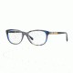 Burberry BE2172 Single Vision Prescription Eyeglasses 3613-52 - Blue Gradient Striped Frame