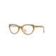 Burberry BE2289 Bifocal Prescription Eyeglasses 3775-51 - Top Opal Yellow On Transp