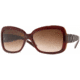 Burberry BE4033 Bifocal Sunglasses Red On Horn Striped Brown Frame / 58 mm Prescription Lenses, 308813-5815
