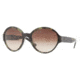 Burberry BE4111 Sunglasses 328013-5619 - Green Havana Frame, Brown Gradient Lenses
