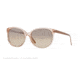 Burberry BE4146 Single Vision Prescription Sunglasses BE4146-34863D-55 - Lens Diameter 55 mm, Frame Color Pink