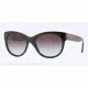 Burberry BE4156 Sunglasses 30018G-53 - Black Frame, Gray Gradient Lenses