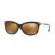 Burberry BE4185 Sunglasses 30016H-57 - Black Frame, Brown Mirror Gold Lenses