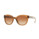 Burberry BE4210 Single Vision Prescription Sunglasses BE4210-356413-52 - Lens Diameter 52 mm, Frame Color Brown
