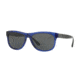 Burberry BE4234 Progressive Prescription Sunglasses BE4234-362687-57 - Lens Diameter 57 mm, Frame Color Blue Havana