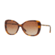Burberry BE4238F Sunglasses 331613-57 - Light Havana Frame, Brown Gradient Lenses