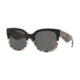 Burberry BE4271 Sunglasses 372987-56 - Top Black On Check Frame, Grey Lenses