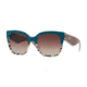 Burberry BE4271 Sunglasses 3731E2-56 - Top Green On Check Frame, Brown Grad Violet Grad Black Lenses