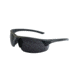 Caldwell S&amp;W Corporal Half Frame Shooting Glasses, Black Frame, Smoke Lens, 110162