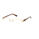 Calligraphy Collections F-373 SESC F37300 Progressive Prescription Eyeglasses - Col1 - Gold SESC F373005335 GO