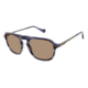 Canali 219 Sunglasses - Frame NAVY HORN/GUN, Lens Color G-15, Size 54/20mm CO21902