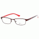 Candies CA0123 Eyeglass Frames - Matte Bordeaux Frame Color, Clear Lens Color
