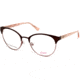 Candies CA0166 Bifocal Prescription Eyeglasses - Matte Light Brown Frame, Matte Light Brown Lenses, 51 mm Lens Diameter CA016651046