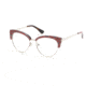 Candies CA0172 Bifocal Prescription Eyeglasses - Pink Frame, 51 mm Lens Diameter CA017251074